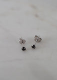 Earrings | Mini Rock Studs (Silver)