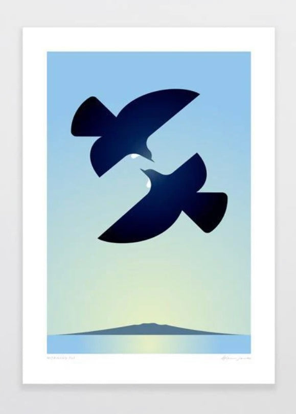 Art Print | Morning Tui (A3)