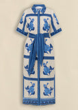 Dress | Roam (Azure Collage)