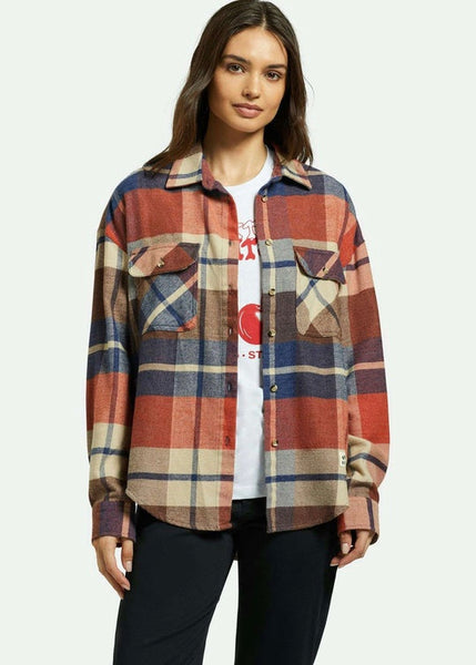 Flannel | Bowery Classic (Navy/Mars Red/Whitecap)