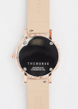 Watch | The Resin (Peach Speckle, White Dial, Nude Strap)