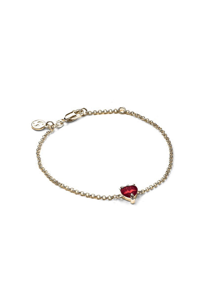 Bracelet | Talon (Gold/Garnet)