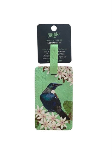 Luggage Tag | Tui in the Sky Flowers (Kathryn Furniss)