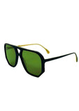 Sunglasses | Wager (Black/Green)
