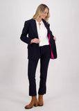 Jacket | Hilary Longline Blazer (Ink)