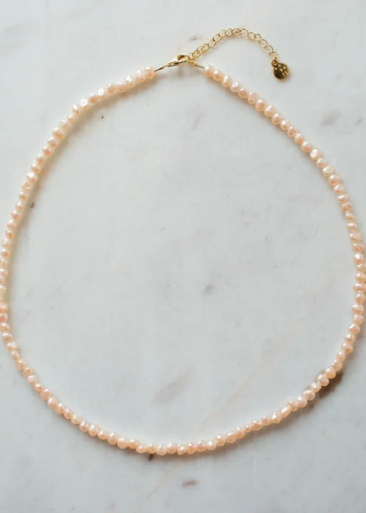 Necklace | Pearl (Peachy)