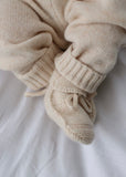 Booties | Knit (Ivory Blush)