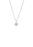 Necklace | Petite North Star (Sapphire + Silver )