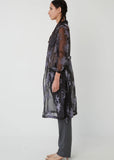 Sheer Coat | Darted (Mauve Lily)