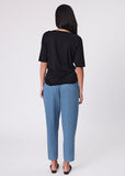 Tee | Boat Neck (Black)