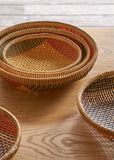 Basket | Thao Woven (Yellow/Multi)