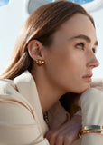 Earrings | Valentina Studs | Gold