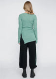 Top | Rounded Veneer Tunic (Mineral)