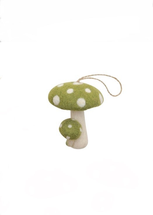 Decoration | Hanging Mushroom (Green)