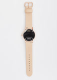 Watch | The Resin (Peach Speckle, White Dial, Nude Strap)