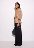Top | Olov (Chestnut & White Stripe)
