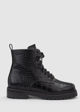 Boot | Roller (Black/Croc)