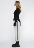 Top | Rounded Veneer Tunic (Black)