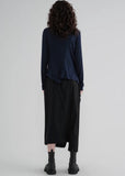 Top | Knit Sleeved Sym (Regatta)