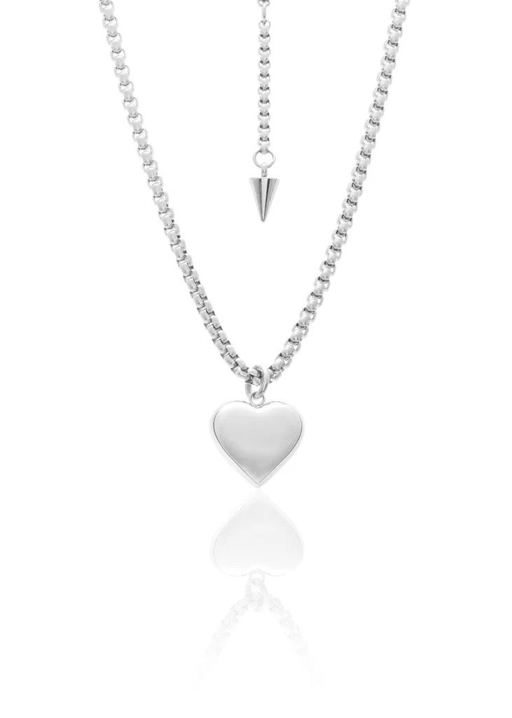 Necklace | Bisous (Silver)