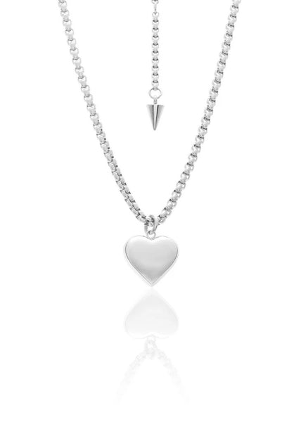 Necklace | Bisous (Silver)