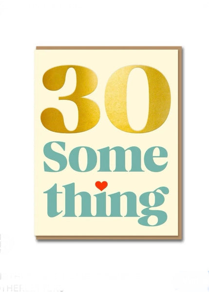 Card | 30 something