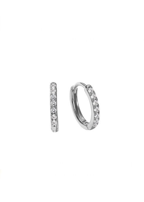 Earrings | Marcella Hoop (Silver)