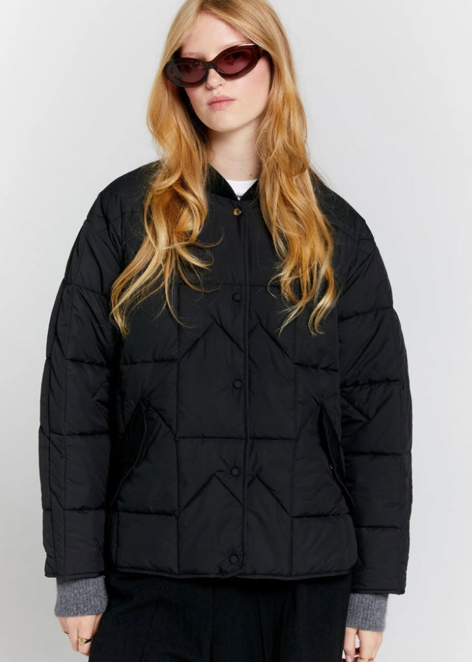 Jacket | Quilted Monogram (Black)