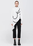Hoodie | Current Sweat (Black/Ivory)