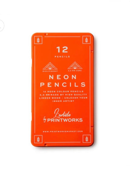 Pencils | Set of 12 (Neon)