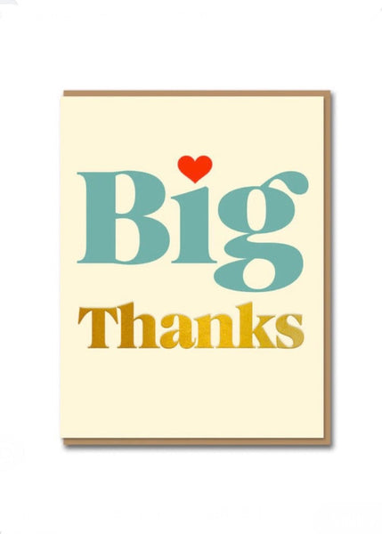 Card | Big Thanks