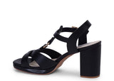 Heels | Christine (Black Calf)