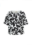 Top | Find Your Bliss (Black/Ivory)
