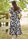 Dress | To The Max (Black/Ivory)