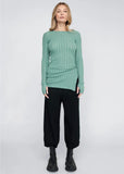 Top | Rounded Veneer Tunic (Mineral)