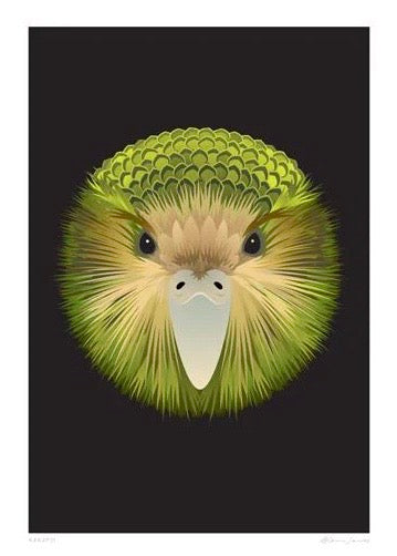 Art Print | Kakapo (A4)
