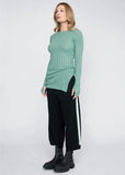 Top | Rounded Veneer Tunic (Mineral)