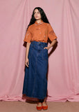 Skirt | Franny (Denim)