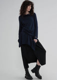 Top | Knit Sleeved Sym (Regatta)