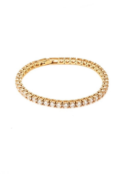 Bracelet | Tennis (Gold)