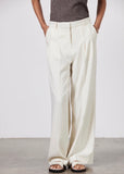 Pant | Ava Wide Leg (Ecru)