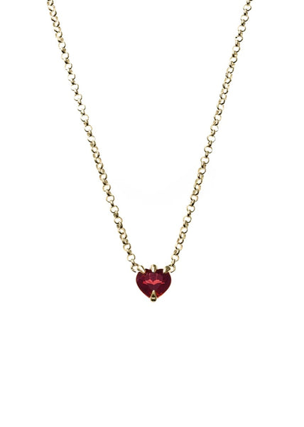 Necklace | Talon (Gold/Garnet