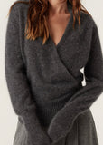 Jumper | Brushed Pure Cashmere (Charcoal)