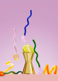 Cocktail Stirrer | (Multi Colour Glass)