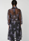 Sheer Coat | Darted (Mauve Lily)
