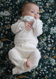 Bodysuit | Pointelle Long Sleave (Natural)