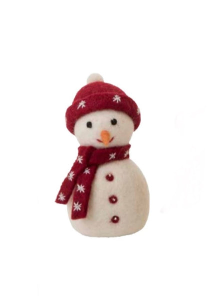 Decoration | Snow Man (Red)