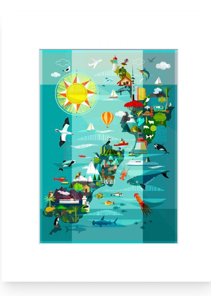 Print | NZ Map