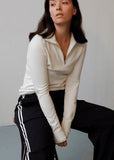 Knit | Cardrona 1/4 Zip (Cream)