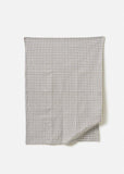 Tea Towel | Gingham Washed Cotton (Grey)